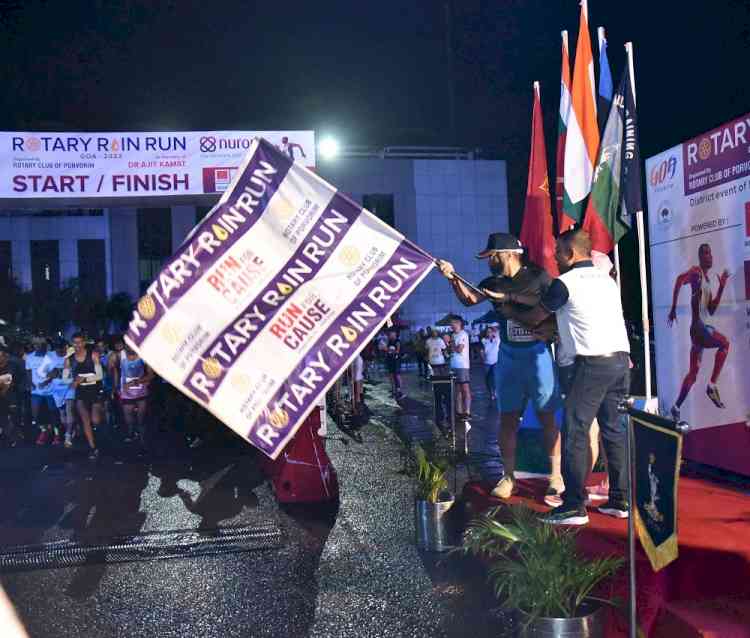 Goa lifeguard, engineer win 21-km open category of Goa Tourism Nuron Rotary Rain Run 2023