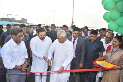 Nitish Kumar inaugurates Phase-II of Patna's Marine Drive