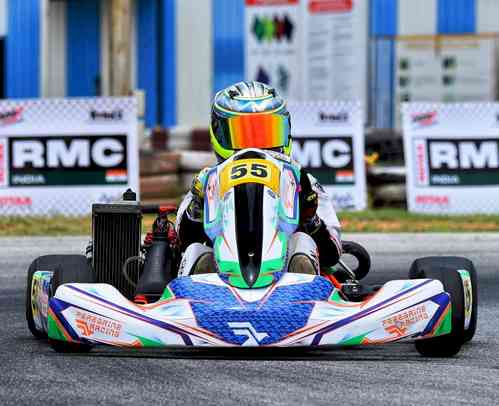 National karting: Ishaan Madesh begins campaign in style; Peregrine Racing dominates