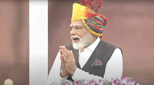 Colours of freedom: PM Modi's turban choice brightens India's I-Day celebrations