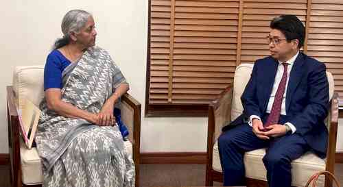 Sitharaman meets JBIC governor, seeks greater investments for India