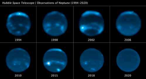 Sun's activity is behind Neptune vanishing clouds