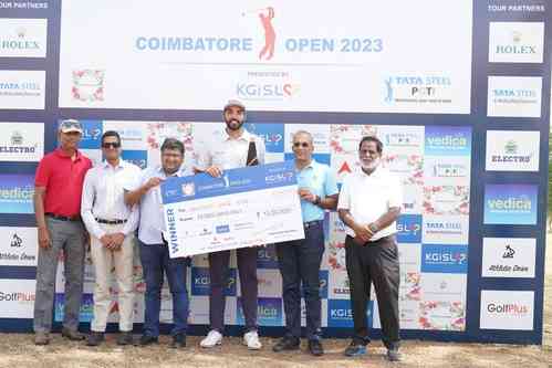 Coimbatore Open: Harshjeet Singh Sethie drives his way to maiden title