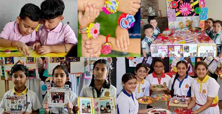 Innocent Hearts celebrated Rakshabandhan, a festival symbolizing the unbreakable bond between brothers and sisters