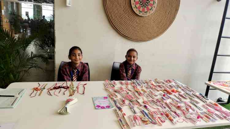 CSR Initiative On Rakhi:  IT Concern Supports School Kids'  'Handmade Rakhi' Activity  