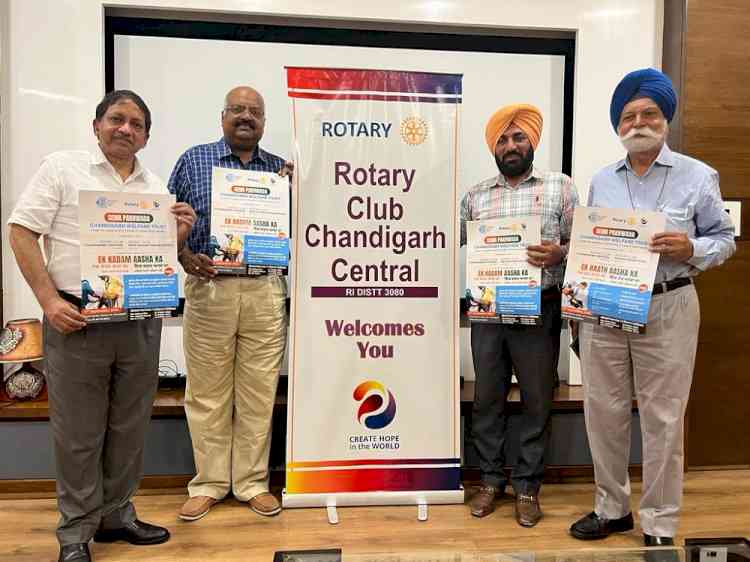 Mega prosthetic hand and legs camp by Rotary Club Chandigarh Central on Sep 17