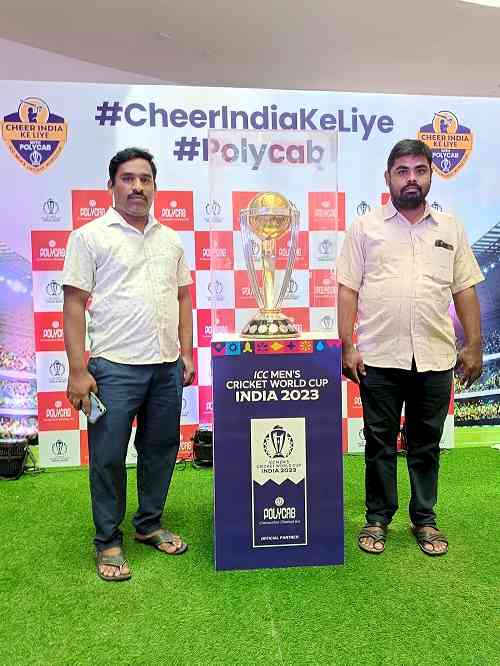 Polycab India Hosts a Grand Trophy Event to Celebrate the Cricket World Cup Fervour