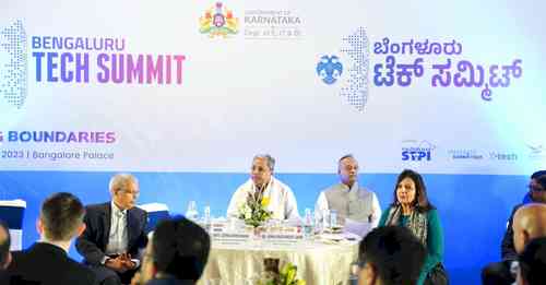 B'luru Tech Summit 2023: Siddaramaiah releases brochure