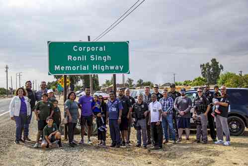 Stretch of highway in California named after slain Indian-origin cop