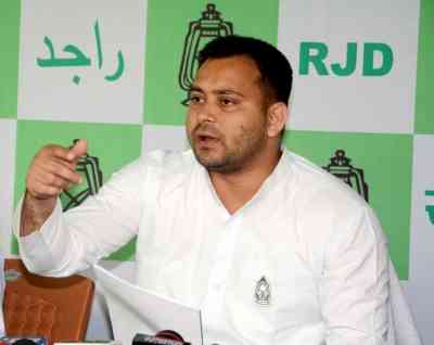 Modi, BJP leaders extremely scared of INDIA, says Tejashwi