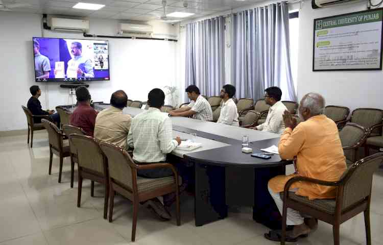 Union Education Minister launches Malaviya Mission – Teachers Training Porgramme, Central University of Punjab got recognized as Malaviya Mission Centre by UGC