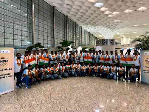 Asian Games: First batch of Indian athletes leaves for Hangzhou