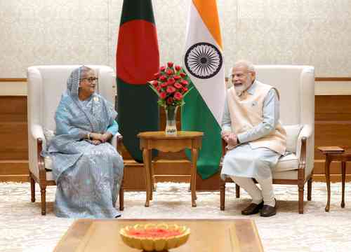 Modi, Hasina hold talks, exchange MoUs on areas of mutual cooperation