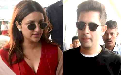 Ragneeti leave Delhi for their two-day wedding festivities in Udaipur