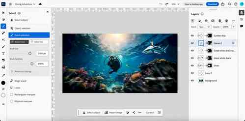 Adobe Photoshop now available on web