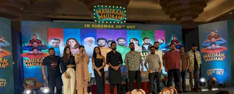 Star-Studded Spectacle: `Maujaan Hi Maujaan’ Cast Sparks Excitement. The film is releasing on Oct 20.