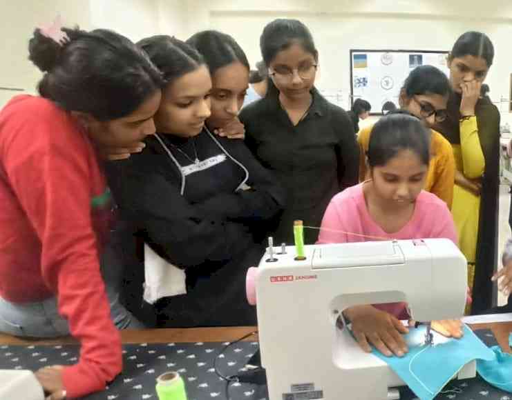 Sewing Technology Workshop at UIFT in collaboration with USHA International Ltd