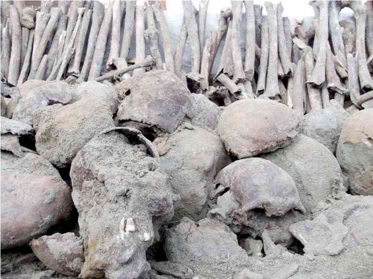 Landmark research on Strontium Isotope analysis of 166-year old human skeletons from Ajnala 