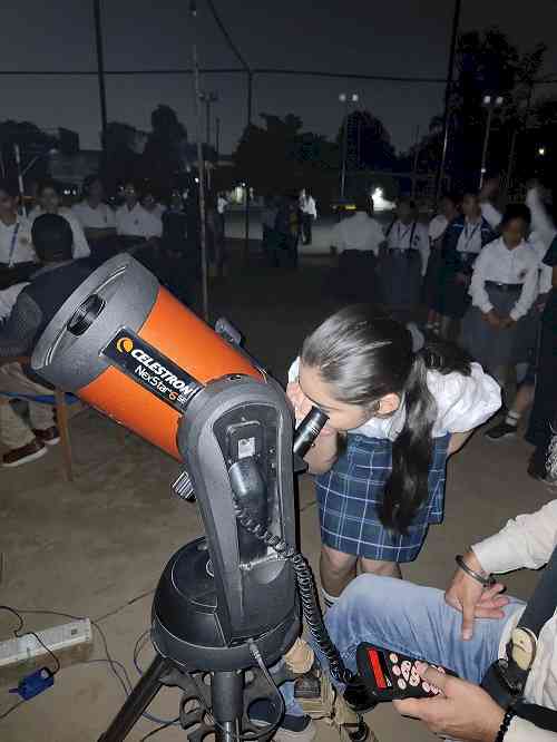 Sanskriti KMV School’s Celestial Voyage