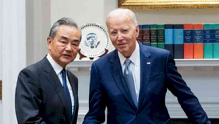 Biden meets Chinese FM Wang Yi in Washington