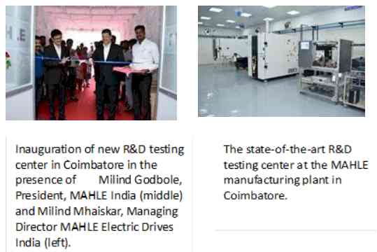 MAHLE India inaugurates new R&D facility for electrification in Coimbatore