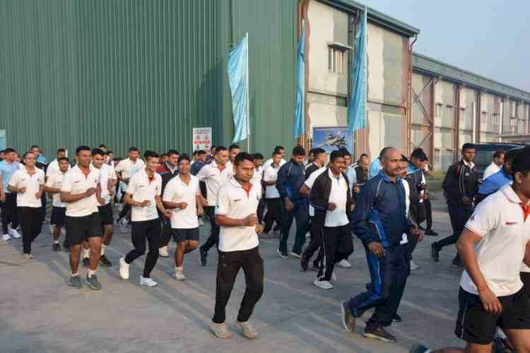 Fit India Swachhata Freedom Run 4.0 at Air Force Halwara