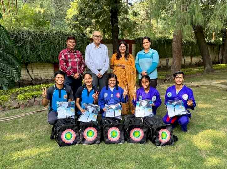 Sanskriti K.M.V. School's dazzling players to represent Punjab onto grand stage of renowned Sky Martial Arts competition 