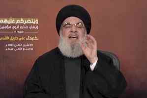 Oct 7 attack 100% Palestinian: Hassan Nasrallah