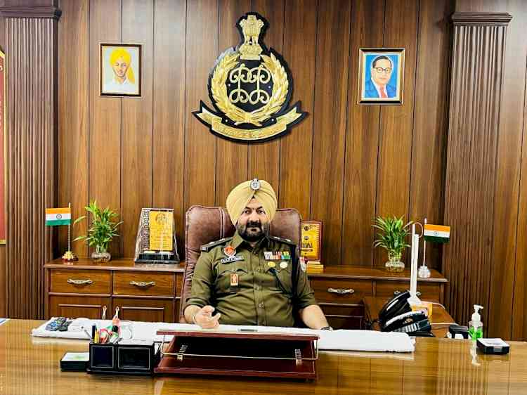 Harkamal Preet Singh Khakh takes charge as SSP Malerkotla