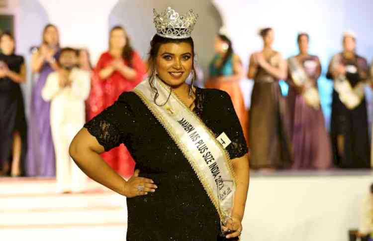 City’s Pratyusha Ghosh Bhattacharya wins national level Plus Size Pageant