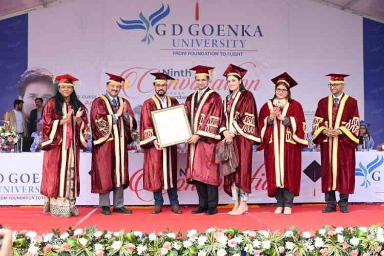 9th Convocation Ceremony of GD Goenka University