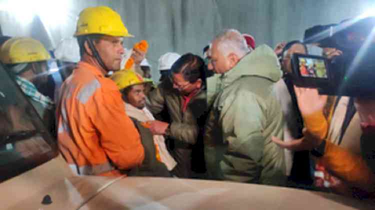 10 out of 41 trapped workers extricated from Uttarakhand tunnel