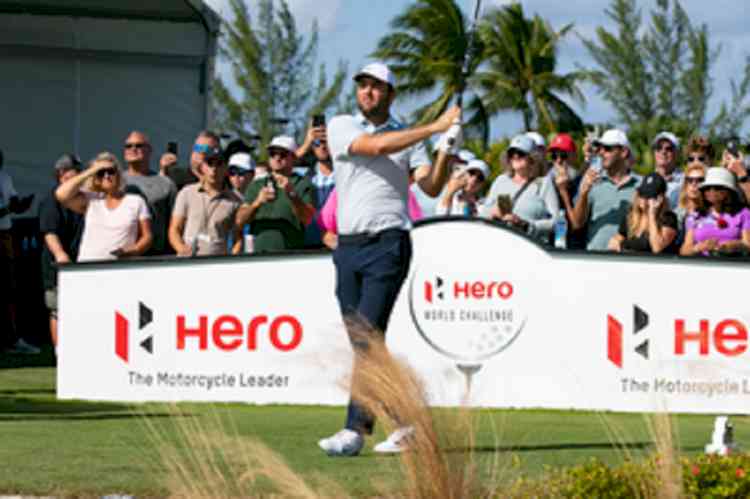 Hero World Challenge golf: Scheffler and Spieth lead; Woods improves on Day 2