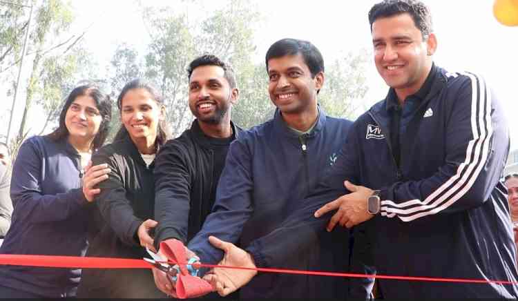 MVN-88 Exercise and Sports Academy inaugurated at Modern Vidya Niketan (MVN) School