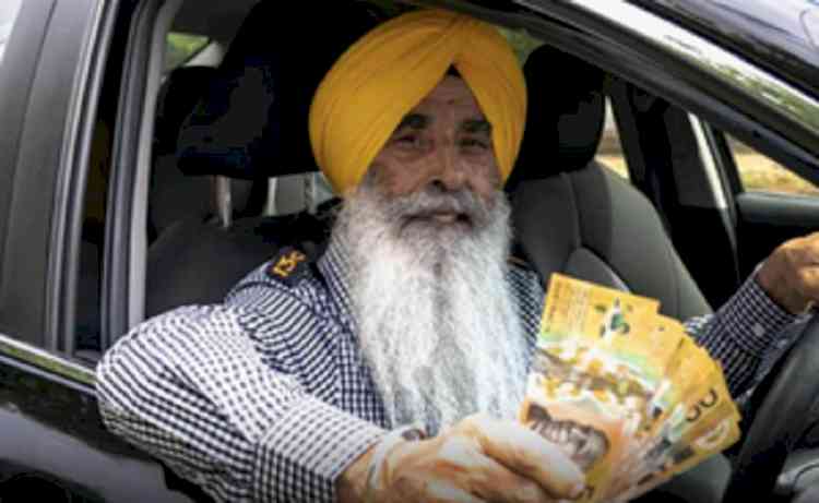 Australian Sikh driver returns AUD8,000 found in cab, says doesn't want reward