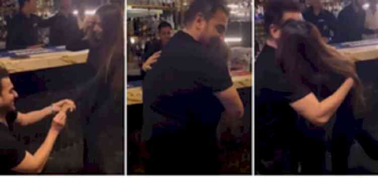 Arbaaz Khan’s proposal video for Sshura Khan has loudest cheer from son Arhaan