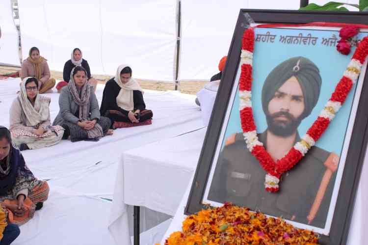 Bhog of Agniveer Ajay Singh held at village Ramgarh Sardaran 