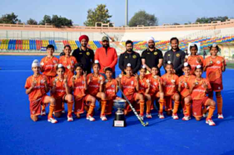 Punjab Hockey Academy crowned champions of the K.D Singh Babu Sub-Junior Hockey Tournament