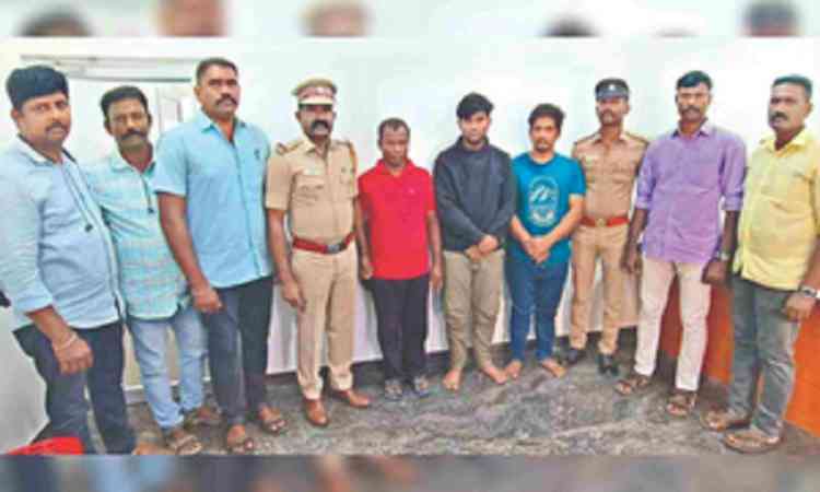 TN Police arrest gang of Nepali citizens in burglary case