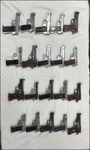 Delhi cops bust interstate gunrunning racket; one held, 20 pistols seized