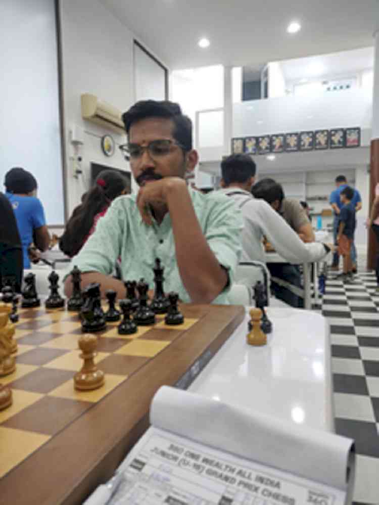 Ten share lead after three rounds in All India Grand Prix Chess Series