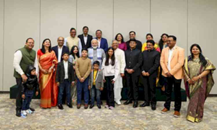 Bharat Ratna Karpoori Thakur's family meets PM Modi, thanks him for bestowing special honour