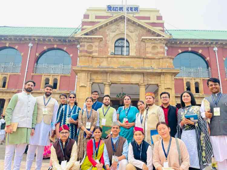 Panjab University Students Participated in National Environment Youth Parliament 2024 