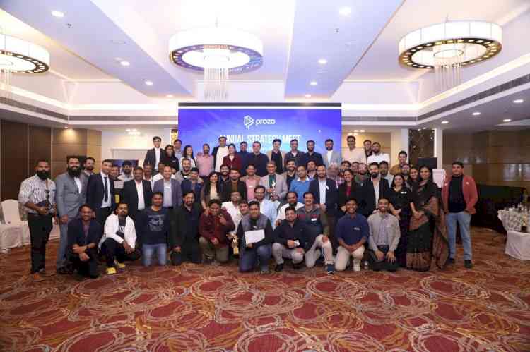 Prozo unveils new office in Chandigarh tricity at the Annual Strategy Meet 2024