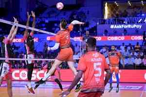 PVL Season 3: Hyderabad Black Hawks stun Mumbai Meteors with a sensational comeback 