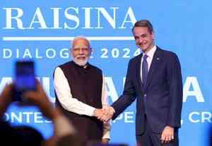 Greece sees India playing a key role in world peace and security