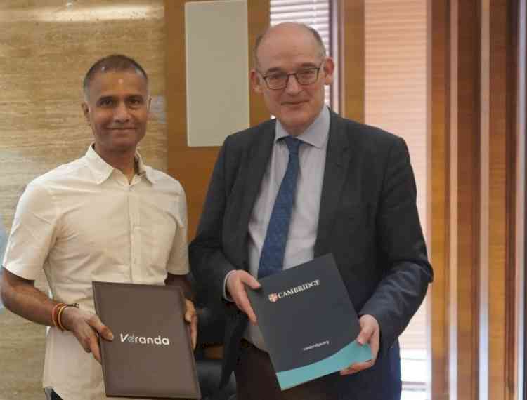 International Education at Cambridge University Press and Assessment appoint Veranda Learning as associate partner in India 