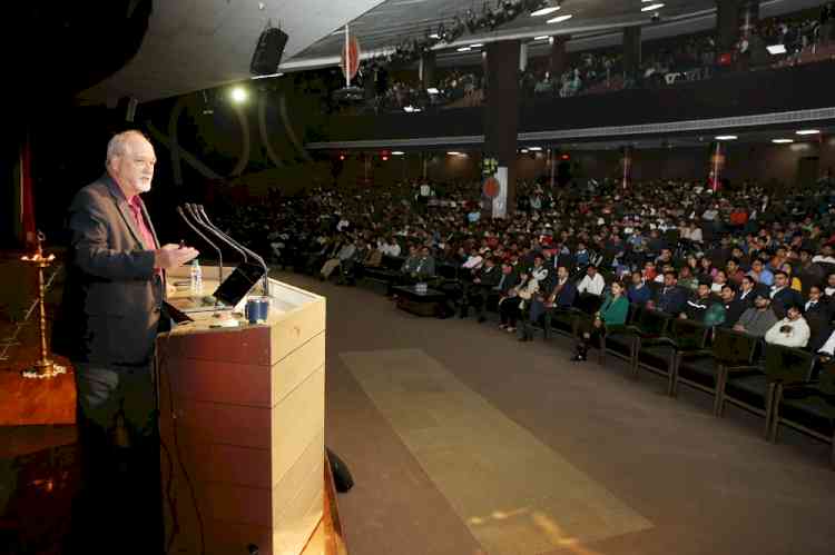 Dr Chuck, Instructor of World’s Largest Programming Class, addresses LPU students