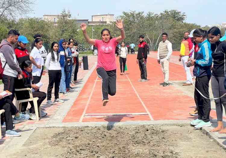 एमडीयू में दो दिवसीय खेलकूद प्रतियोगिता प्रारंभ