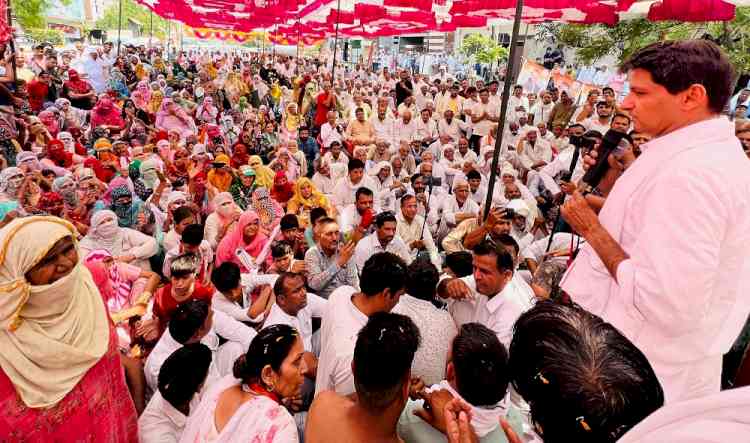 इंटरनेशनल एयरपोर्ट बनने से न केवल लाखों लोगों को रोजगार मिलता, बल्कि दुनिया के नक्शे पर आ जाता महमः दीपेन्द्र हुड्डा